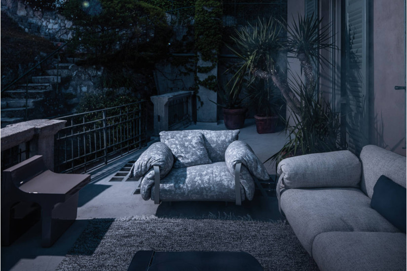 Poltrona per esterno Narciso Baxter - 1