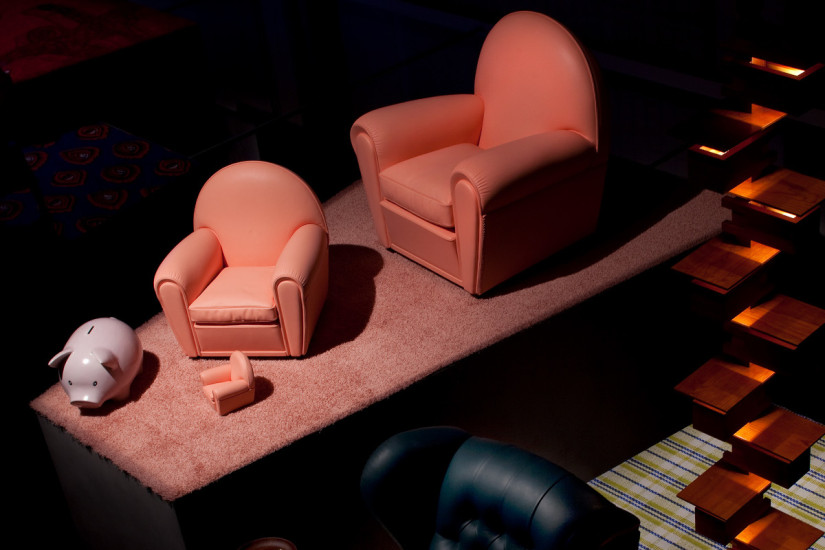 Poltroncina Baby Vanity Fair Poltrona Frau - 2