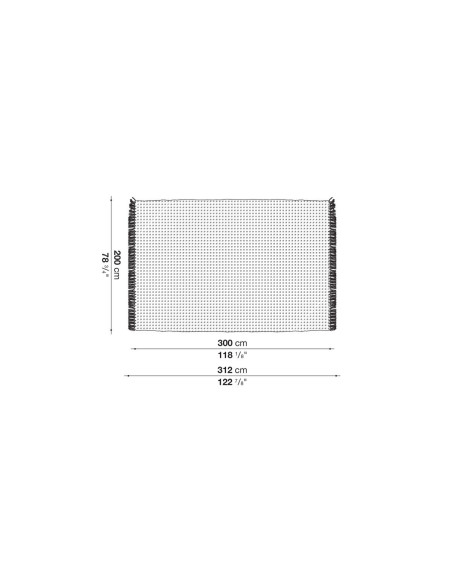 Tapis d'extérieur Kyra (Offre Expo) B&B Italia Outdoor - 6