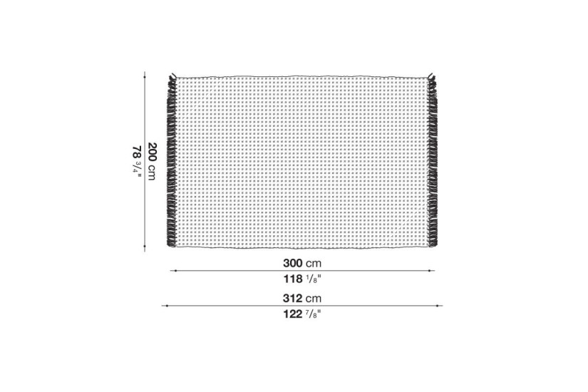 Tapis d'extérieur Kyra (Offre Expo) B&B Italia Outdoor - 6