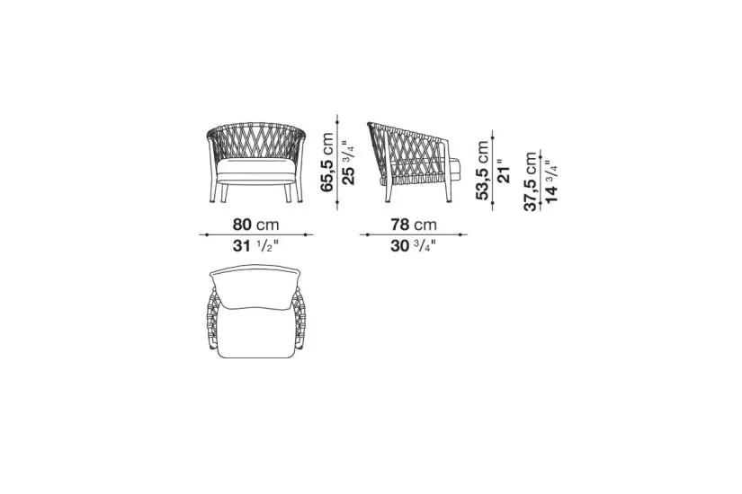 Erica ’19 Outdoor Armchair (Expo Offer)
