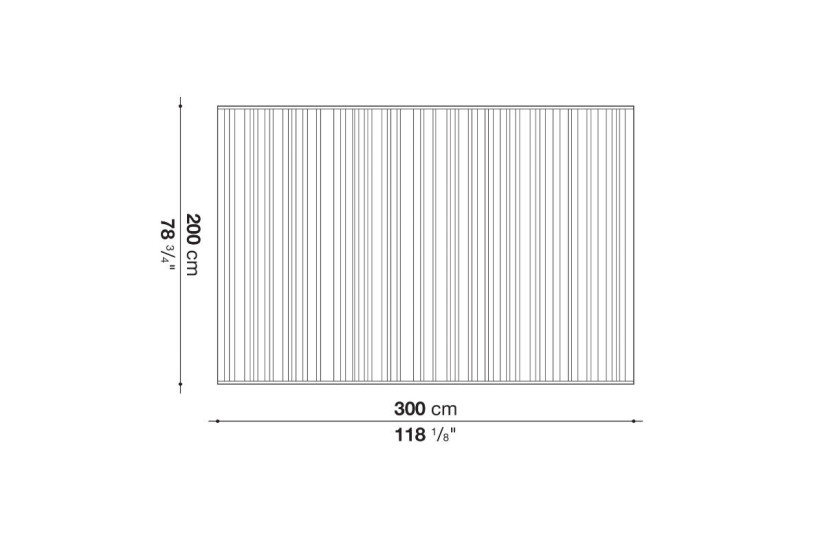 Tapis d'extérieur Twist (Offre Expo) B&B Italia Outdoor - 8