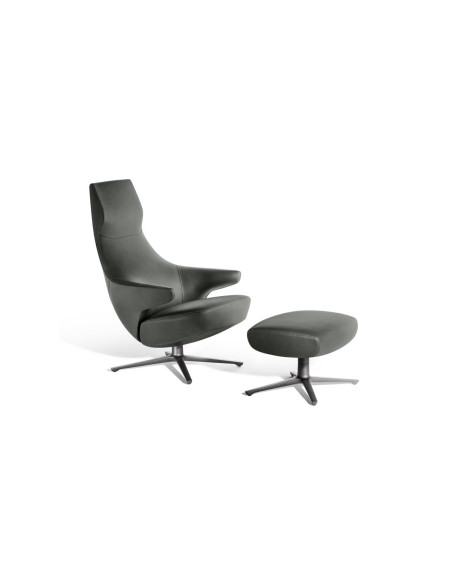 Fauteuil Jay Lounge Poltrona Frau - 1