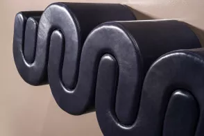 Bench and Pouf Adel 2