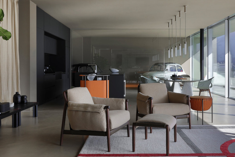 Poltrona Times Lounge Poltrona Frau - 6