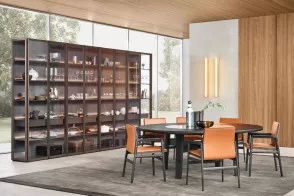 Système de bibliothèque Poliform - 1 2