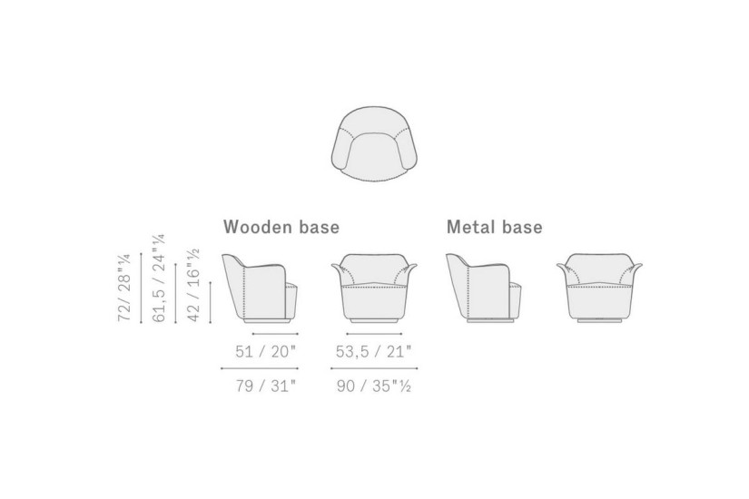 Fauteuil Aida (Offre Expo) Poltrona Frau - 5