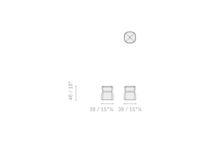 Leplì Pouf (Expo Offer)