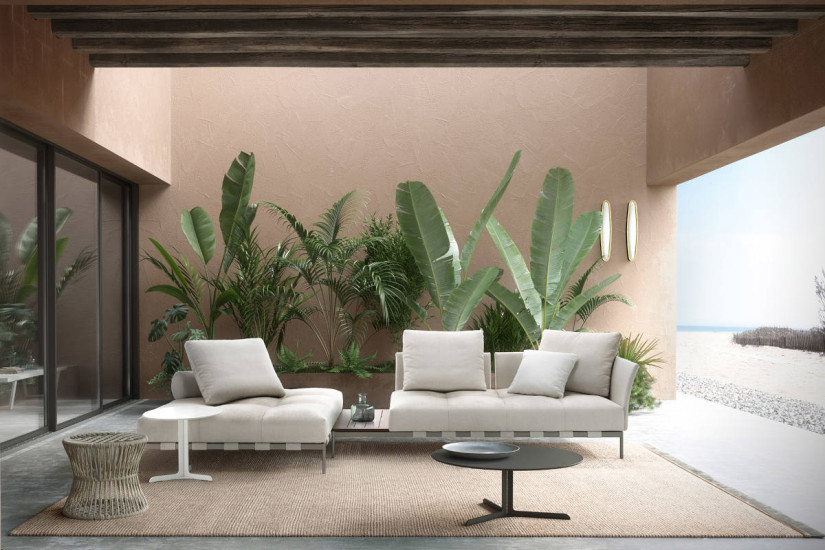 Divano da esterno Pixel Light Outdoor Saba - 5