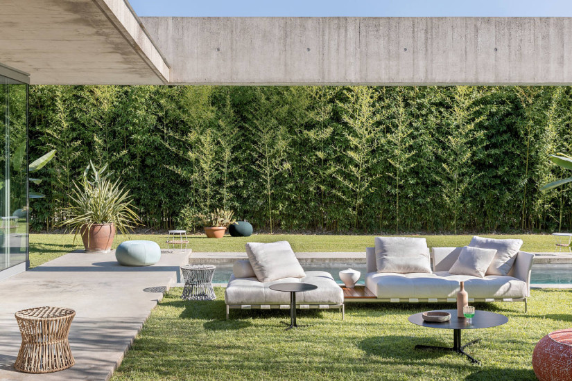 Canapé d'extérieur Pixel Light Outdoor Saba - 6