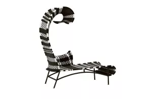 Shadowy outdoor Chaise Longue (M’Afrique Collection) 2