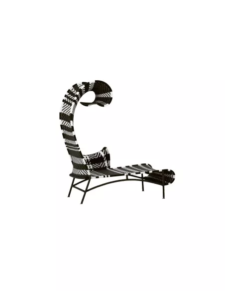 Shadowy outdoor Chaise Longue (M’Afrique Collection)