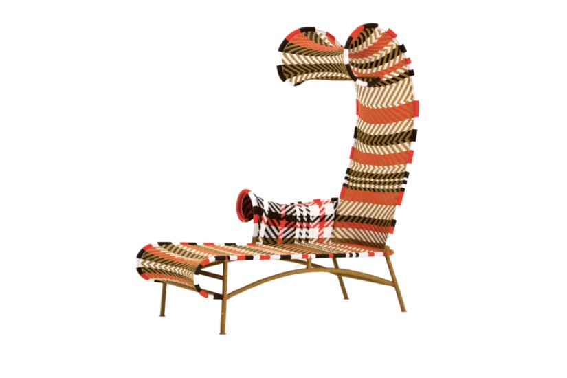 Shadowy outdoor Chaise Longue (M’Afrique Collection) Moroso - 1