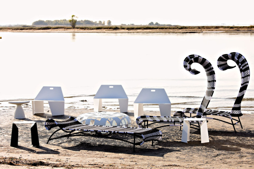 Chaise Longue per esterno Shadowy (Collezione M’Afrique) Moroso - 3