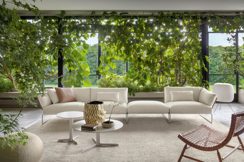 Canapé modulaire d'extérieur New York Soleil Saba - 4