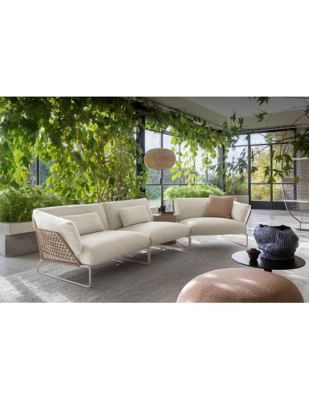 Canapé modulaire d'extérieur New York Soleil Saba - 6