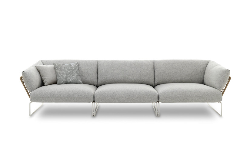 Canapé modulaire d'extérieur New York Soleil Saba - 1