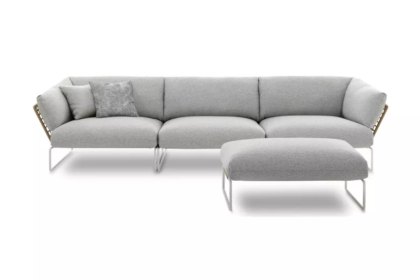 Canapé modulaire d'extérieur New York Soleil Saba - 3