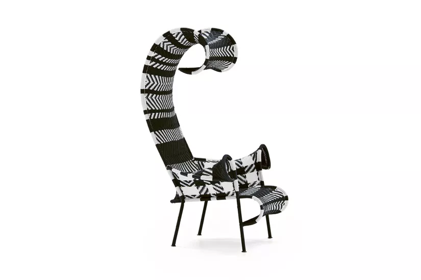 Shadowy outdoor Armchair (M’Afrique Collection)