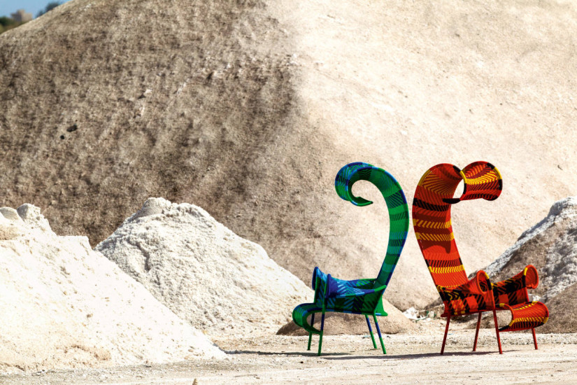 Poltrona per esterno Shadowy (Collezione M’Afrique) Moroso - 4