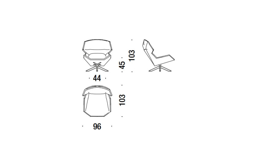 Fauteuil Clarissa (Offre Expo) Moroso - 6