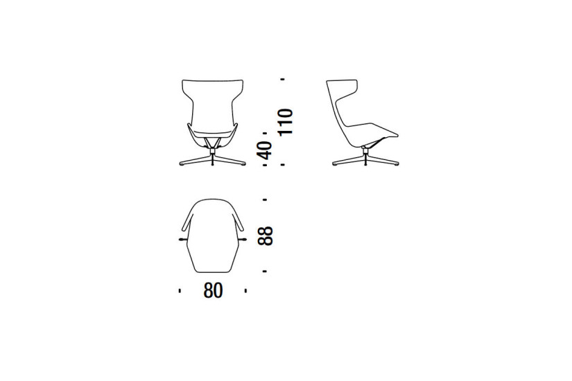 Fauteuil Take a Line for a Walk (Offre Expo) Moroso - 5