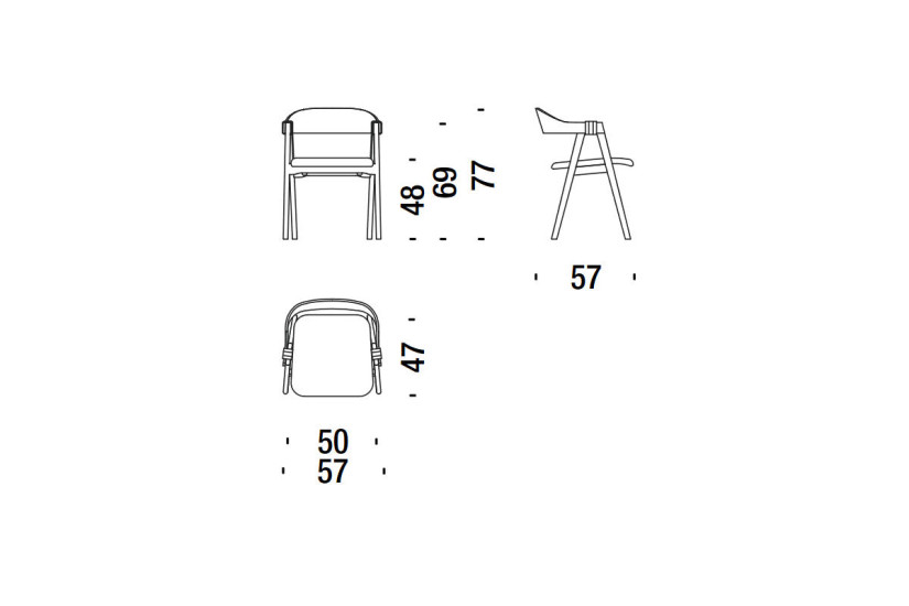 Sedia Mathilda (Offerta Expo) Moroso - 7