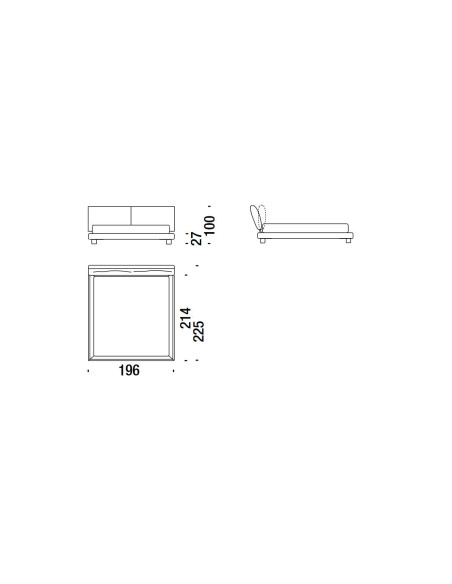 Letto Nebula Five (Offre Expo) Diesel with Moroso - 6
