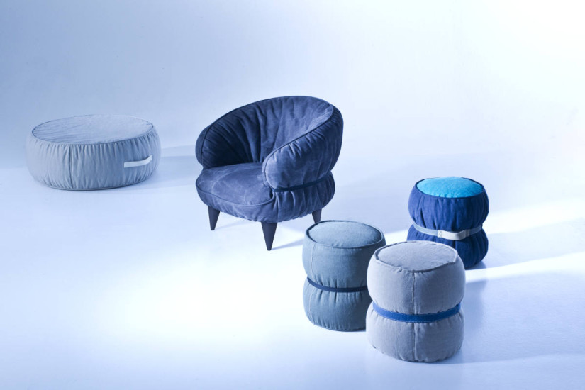 Fauteuil Chubby Chic Diesel with Moroso - 3