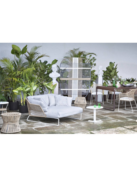 Fauteuil Lounge pour extérieur New York Soleil Saba - 2