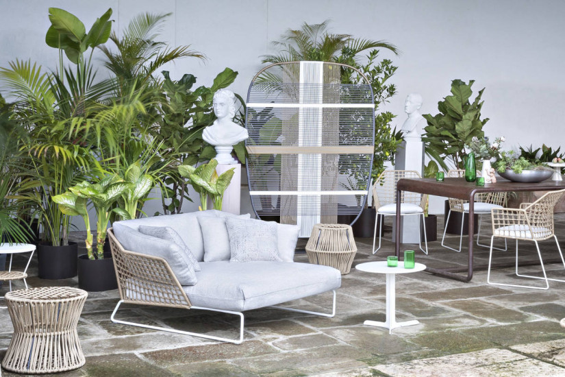 Poltrona Lounge per esterno New York Soleil Saba - 2