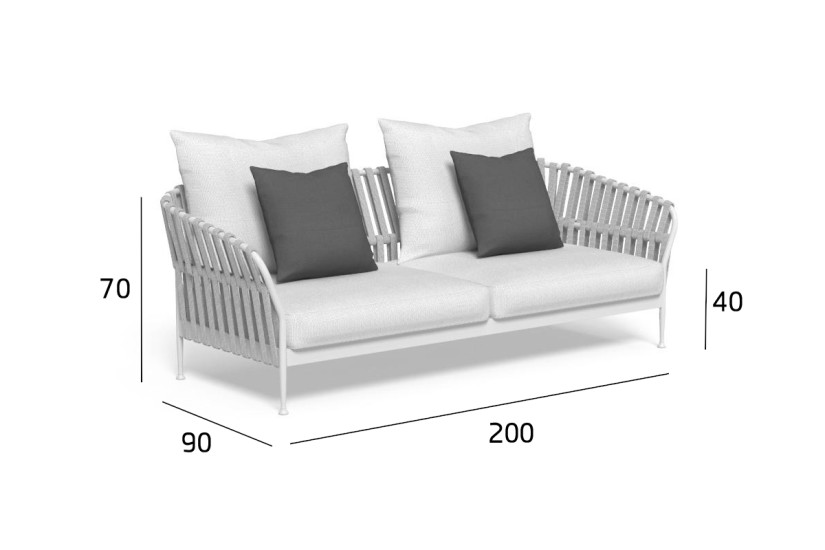 Canapé d'extérieur Frame (Offre Expo) Talenti - 10