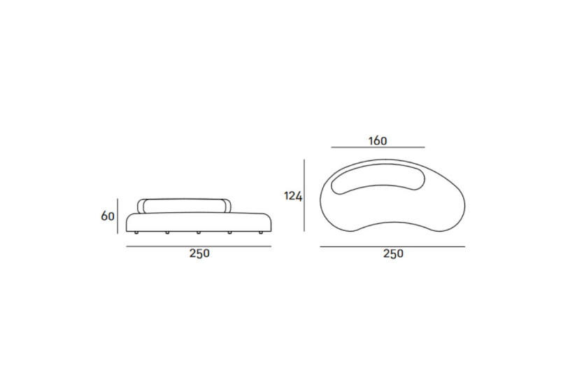 Canapé Bubble Rock (Offre Expo) Living Divani - 8