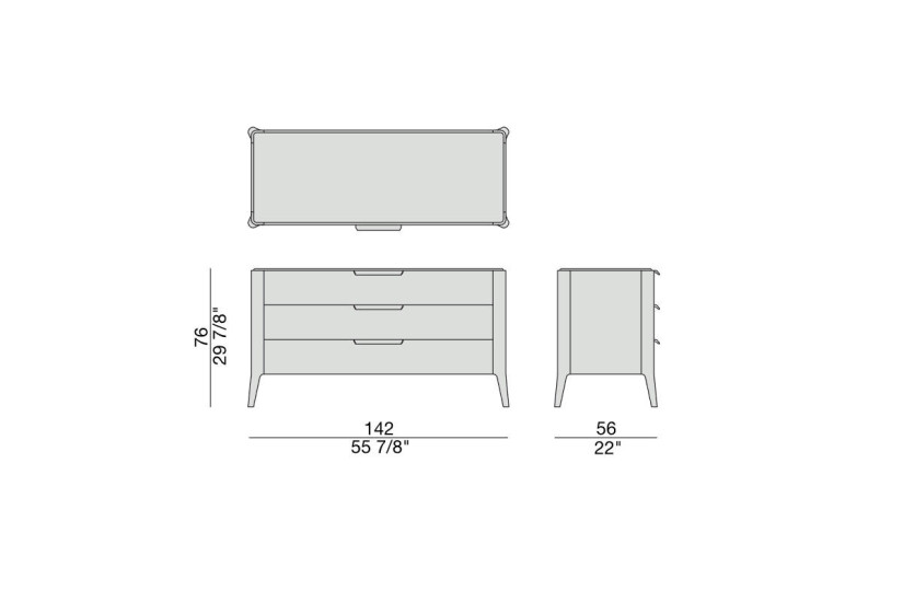 Ziggy Night Chest of Drawers (Expo Offer)