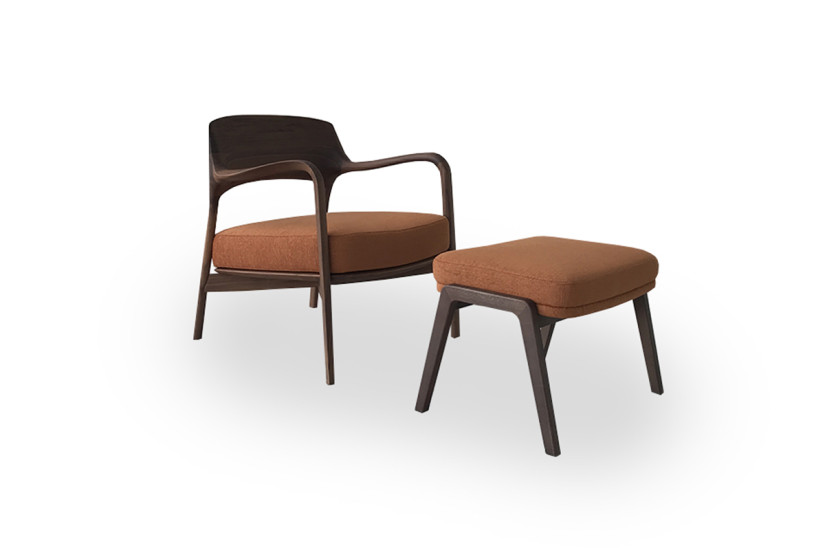 Poltrona Louis e Pouf Loretta (Offerta Expo) Porada - 5