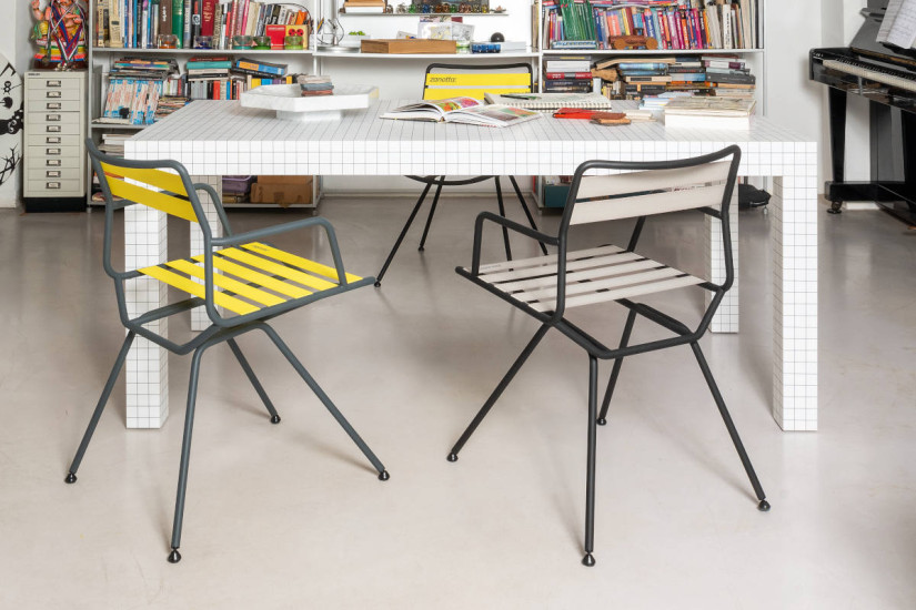 Chaise Dan 2057-2058 Zanotta - 7