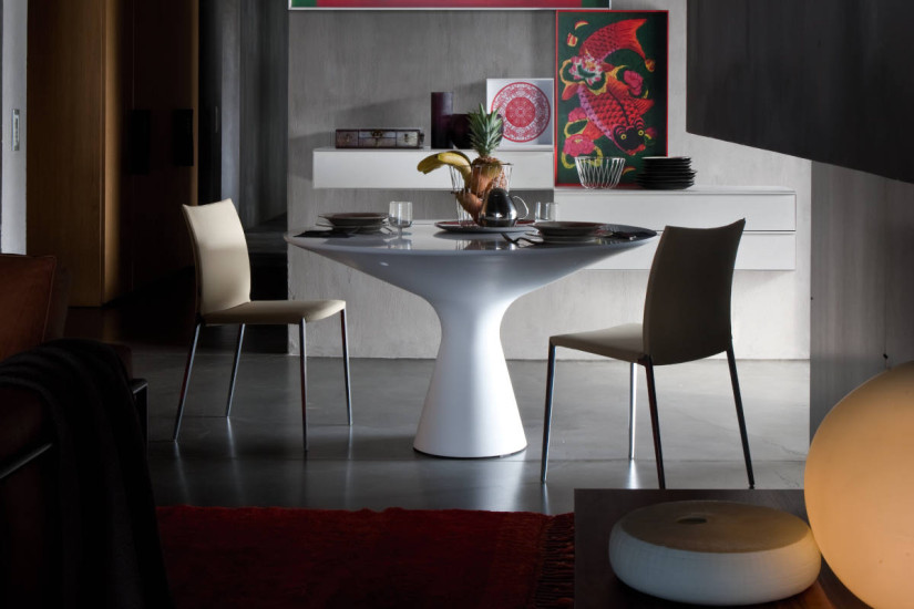 Table Blanco Zanotta - 4
