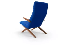 Fauteuil à dossier haut Cassina - 1 2