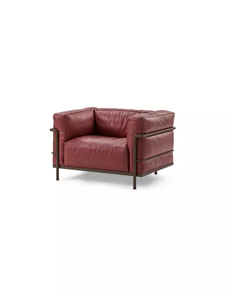 Poltrona LC3 Fauteuil Grand Confort, grand modèle Cassina - 4