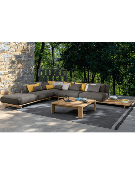 Divano per esterno Argo Wood Talenti - 2