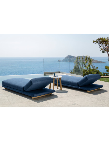 Argo Wood Outdoor Sunbed