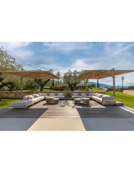 Divano per esterno Argo Wood Talenti - 5