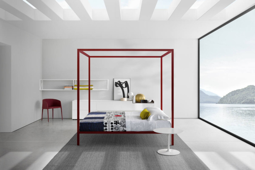 Lit Aluminium MDF Italia - 5