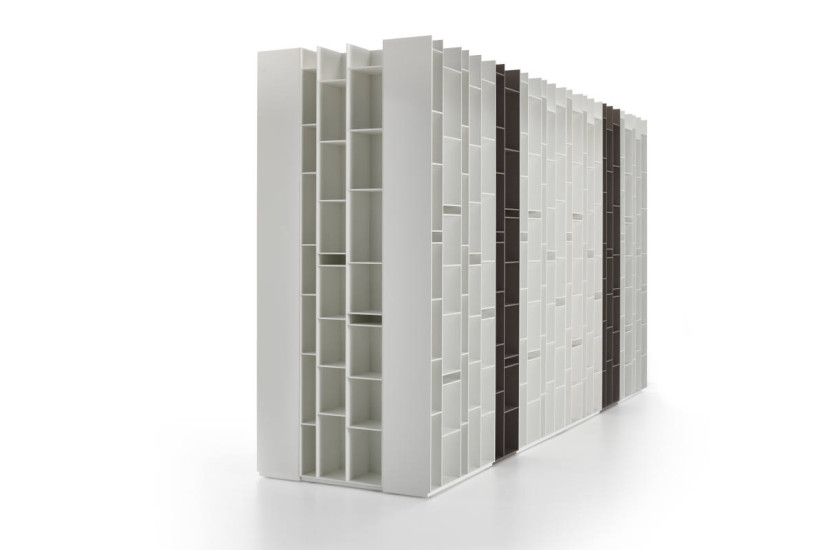 Libreria Random 2C-3C MDF Italia - 5