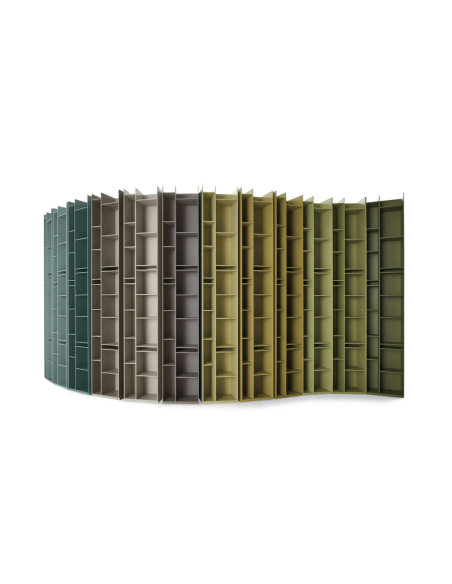 Bibliothèque Random 2C-3C MDF Italia - 1