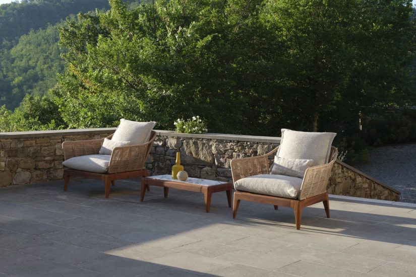 Cruise Teak Outdoor Living Armchair