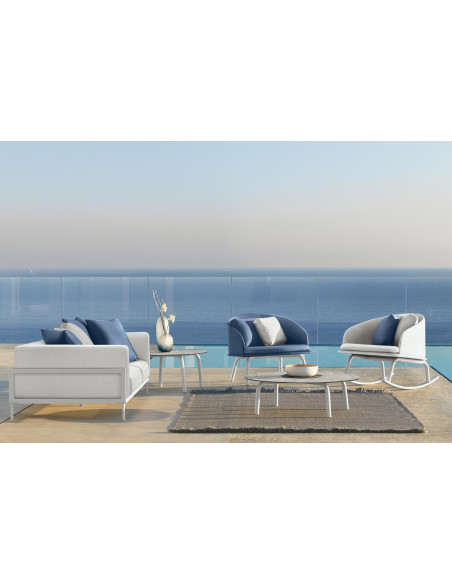 Chaise à bascule d'extérieur Cleo Talenti - 4