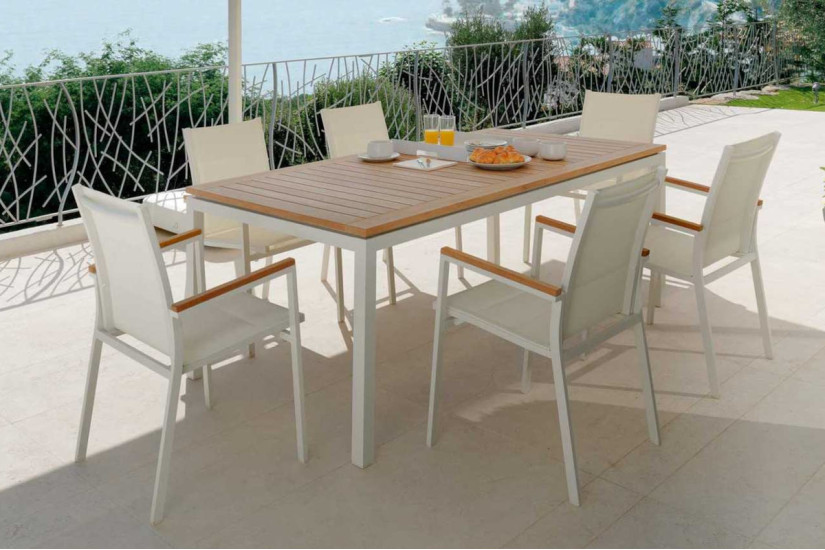 Tavolo per esterno Timber Talenti - 5