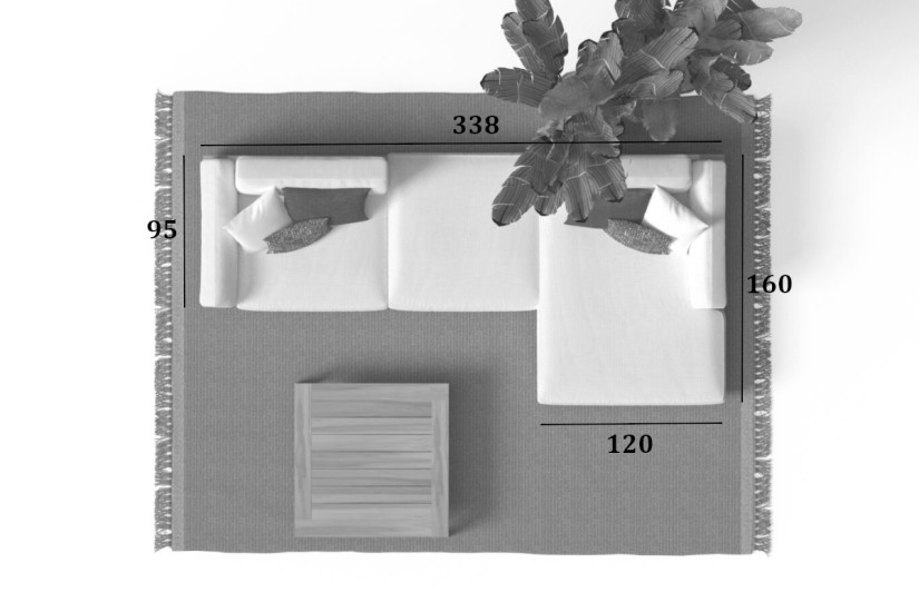 Canapé d'extérieur Argo Wood Talenti - 6