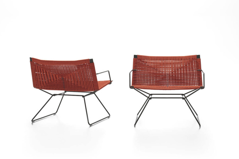 Poltrona per esterno Neil Twist MDF Italia - 2